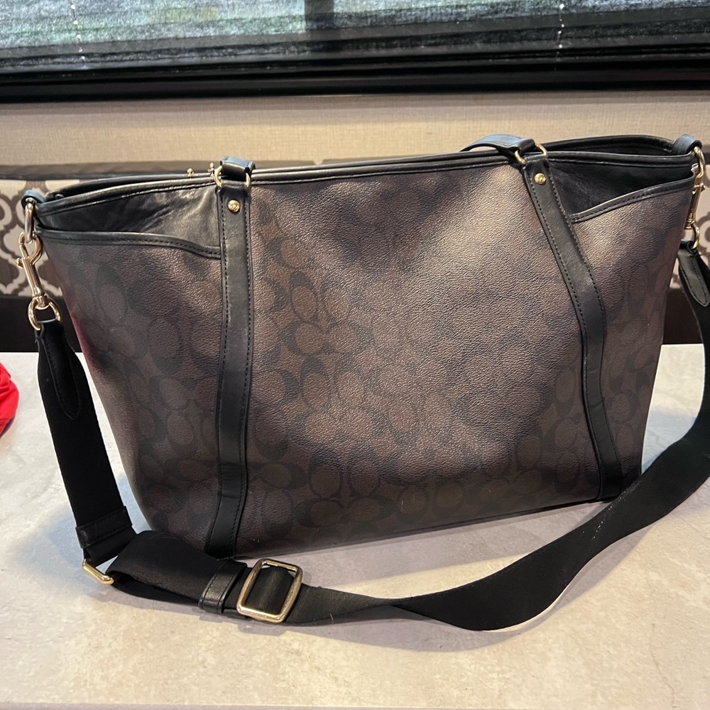 Coach tote (diaper bag)